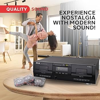 Amazon.co.jp: PyleUsa デュアル ステレオ カセット テープ